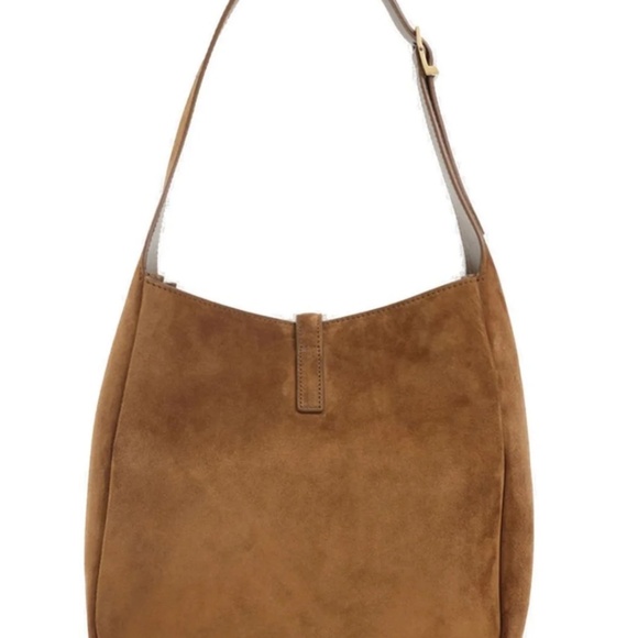 SAINT LAURENT Le 5 à 7 Supple suede shoulder bag - Picture 2 of 6